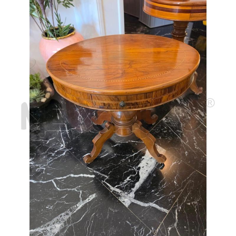 TAVOLINO OVALE LEGNO 1C | Mercatino dell'Usato Roma talenti 1