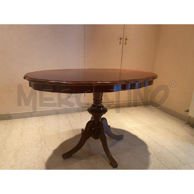 TAVOLINO OVALE LEGNO  | Mercatino dell'Usato Roma talenti 1