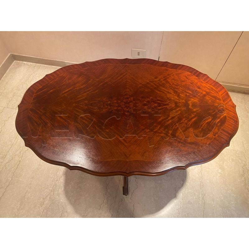 TAVOLINO OVALE LEGNO  | Mercatino dell'Usato Roma talenti 2