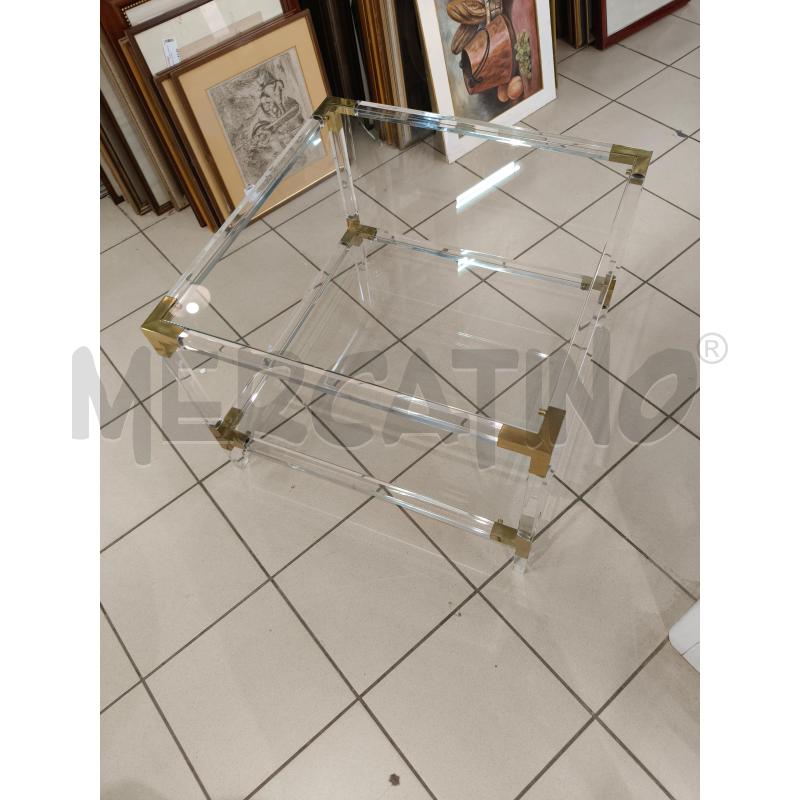 TAVOLINO PLEXIGLASS QUAD 2 RIP | Mercatino dell'Usato Roma talenti 2
