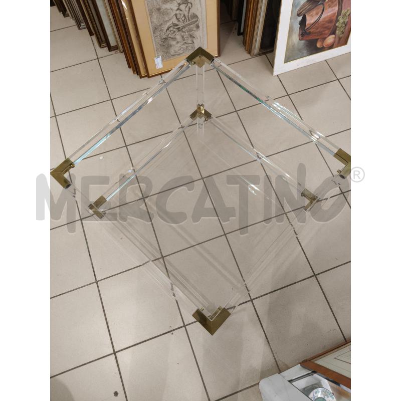 TAVOLINO PLEXIGLASS QUAD 2 RIP | Mercatino dell'Usato Roma talenti 4