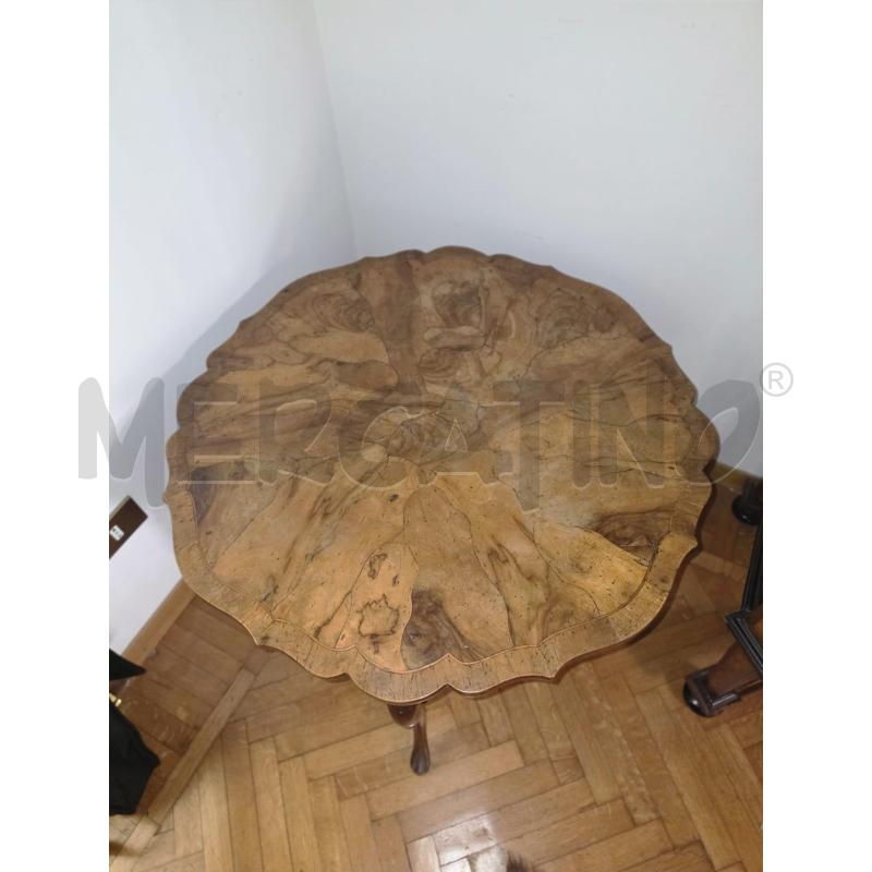 TAVOLINO SALOTTO LEGNO RADICA TONDO  | Mercatino dell'Usato Roma talenti 2