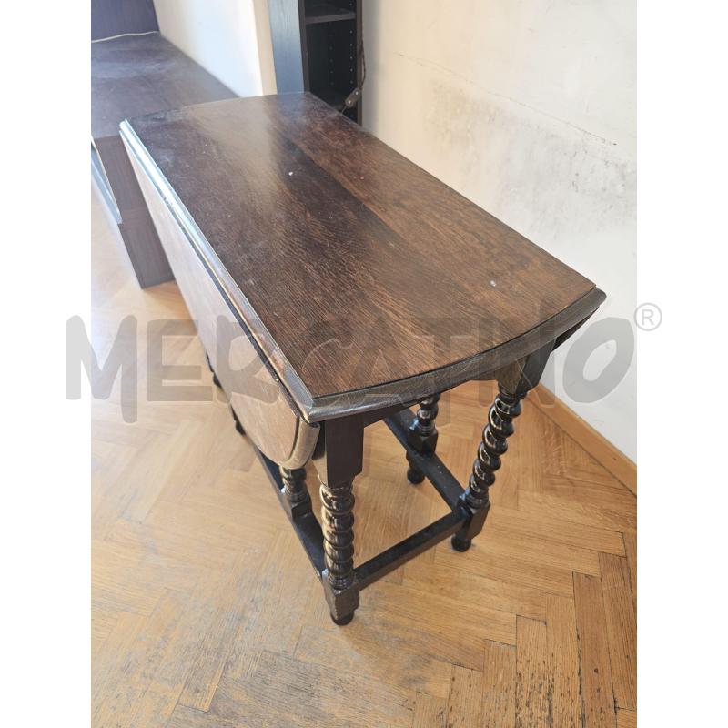 TAVOLO BANDELLE ROVERE PICC | Mercatino dell'Usato Roma talenti 2