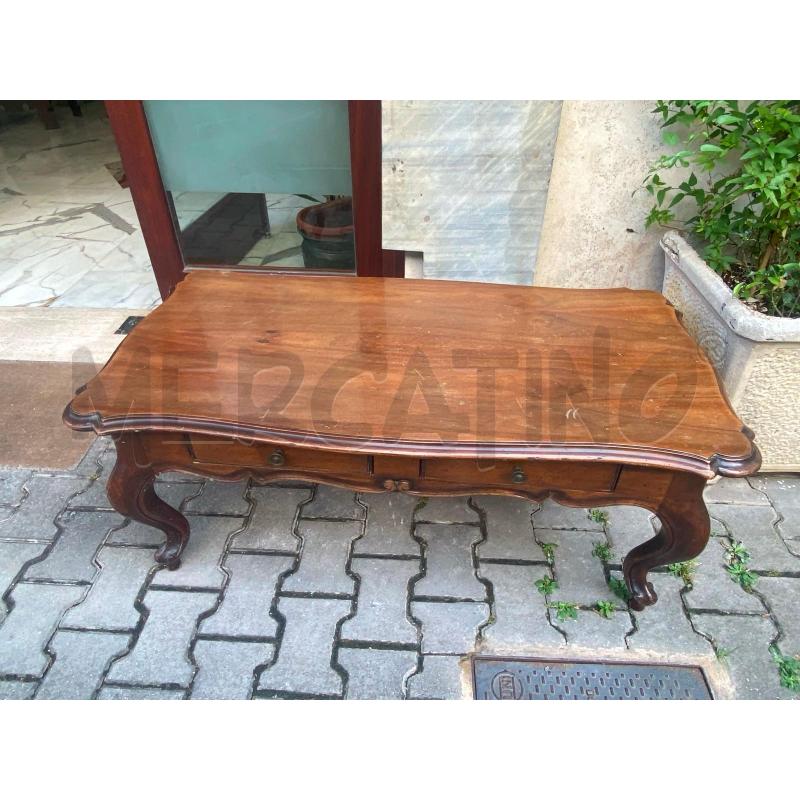 TAVOLO BASSO LEGNO 2C RETT | Mercatino dell'Usato Roma talenti 1