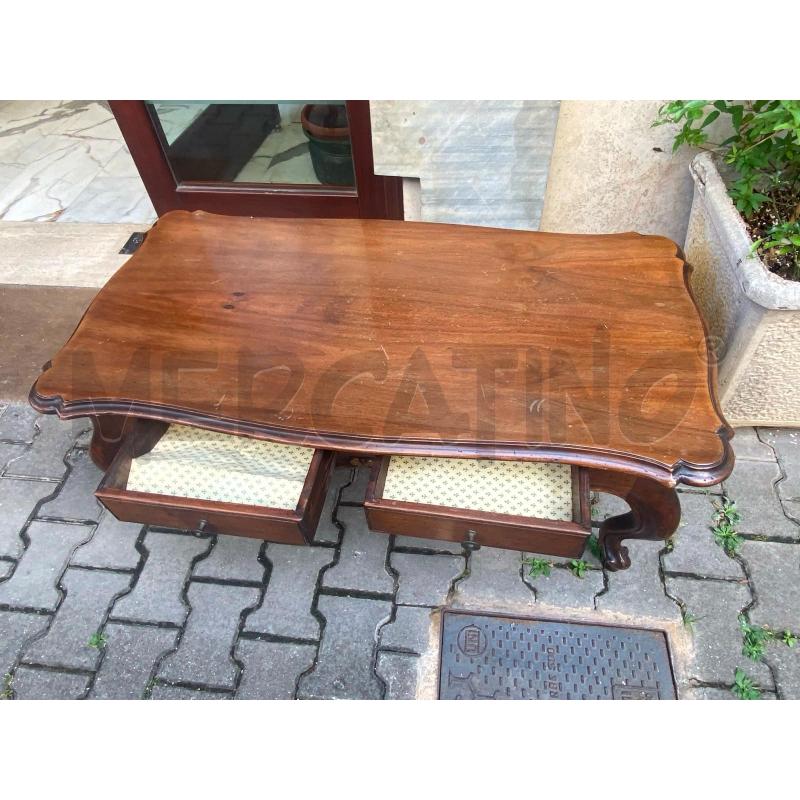 TAVOLO BASSO LEGNO 2C RETT | Mercatino dell'Usato Roma talenti 3