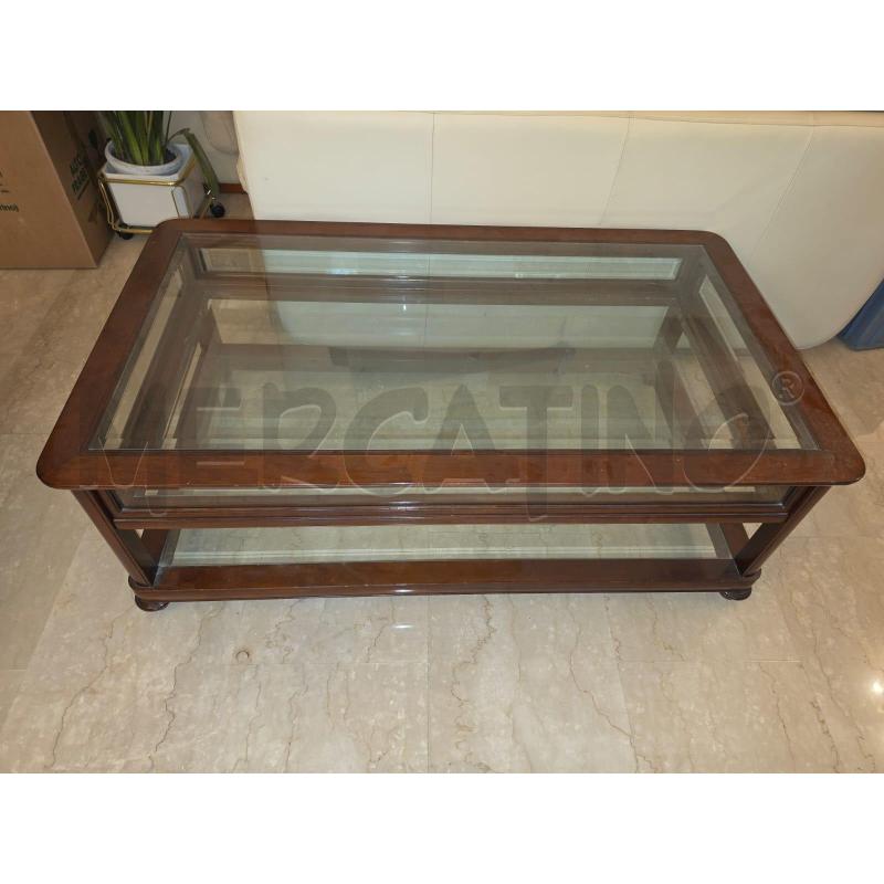 TAVOLO BASSO LEGNO BACHECA | Mercatino dell'Usato Roma talenti 1