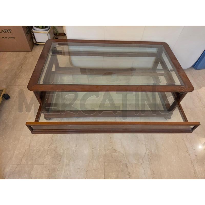 TAVOLO BASSO LEGNO BACHECA | Mercatino dell'Usato Roma talenti 2