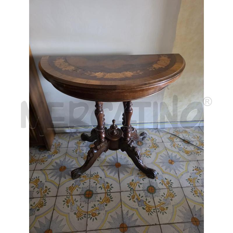 TAVOLO CONSOLLE LEGNO DA GIOCO ALL | Mercatino dell'Usato Roma talenti 2