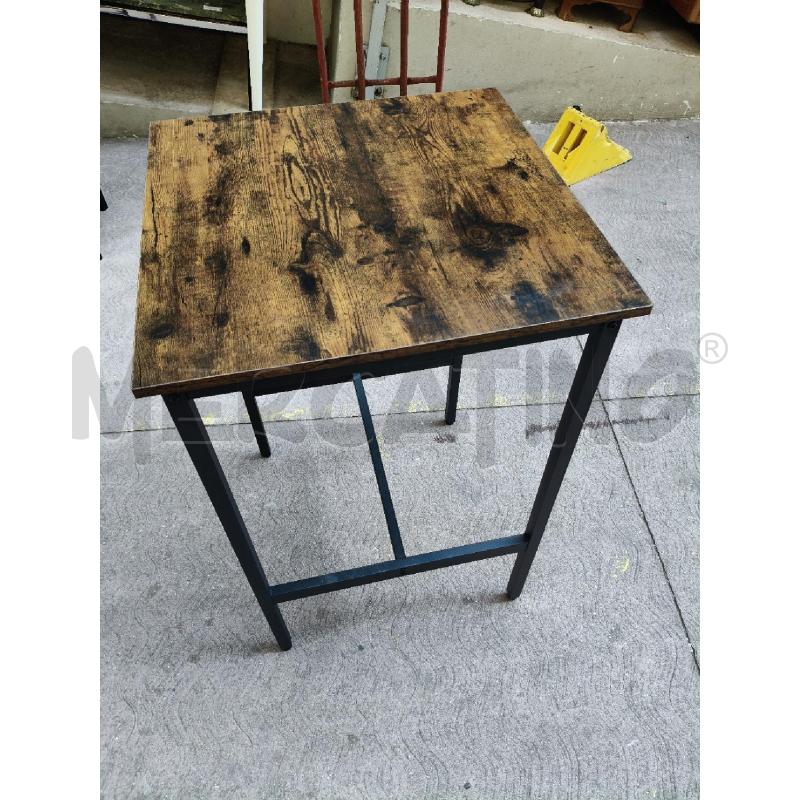 TAVOLO DA BAR LEGNO / MET | Mercatino dell'Usato Roma talenti 3