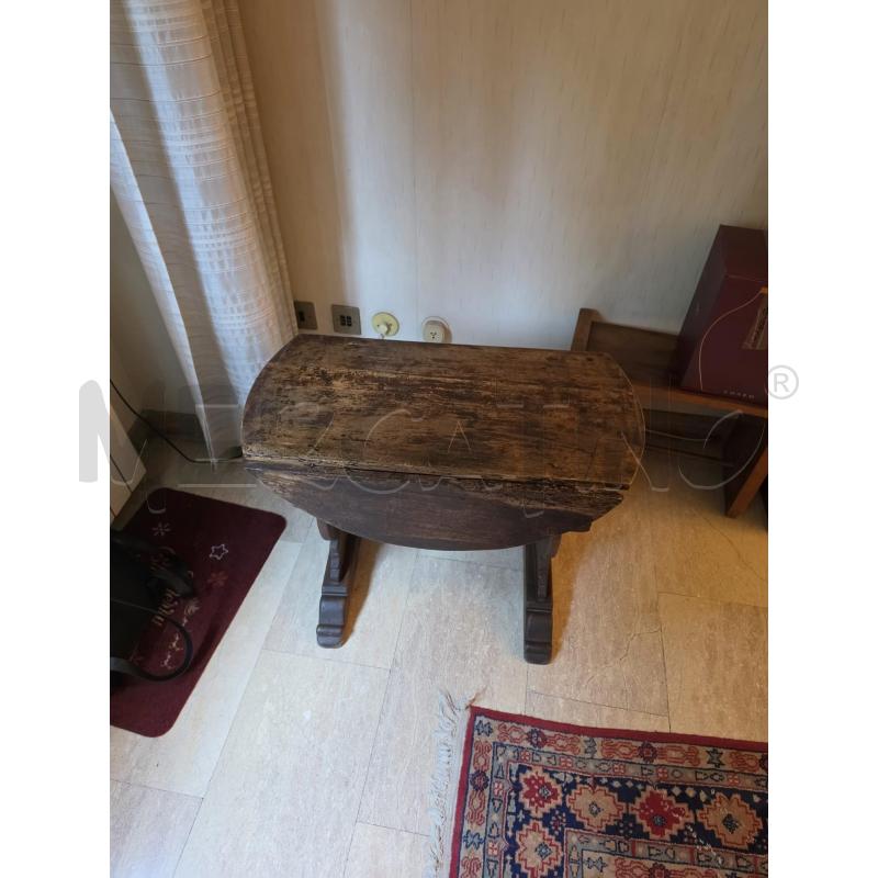 TAVOLO LEGNO BASSO BANDELLE EP | Mercatino dell'Usato Roma talenti 1