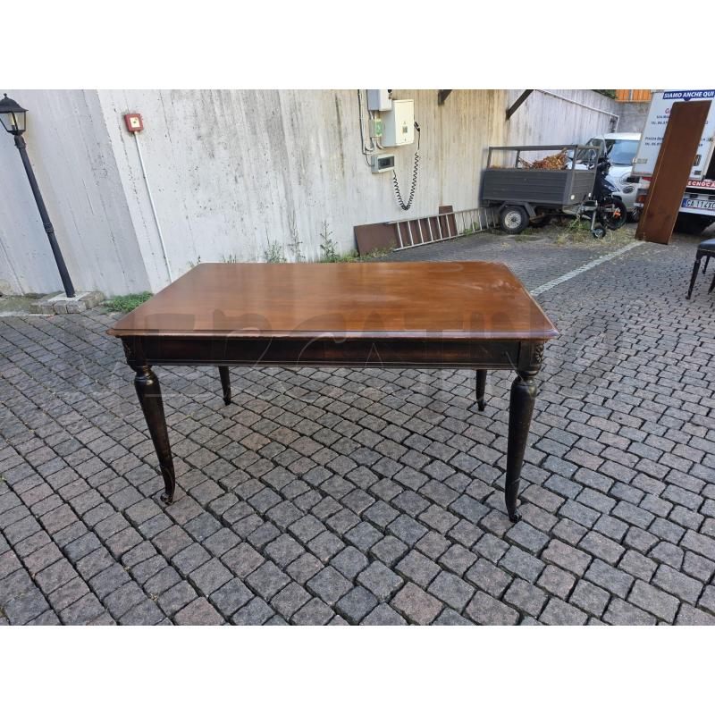 TAVOLO LEGNO NERO | Mercatino dell'Usato Roma talenti 1