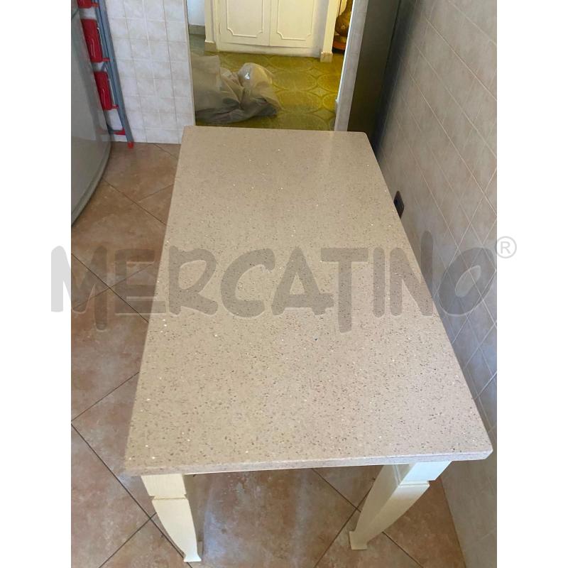 TAVOLO LEGNO P/MARMO | Mercatino dell'Usato Roma talenti 1