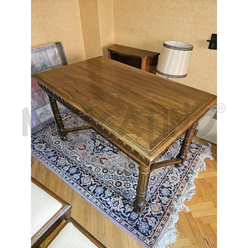 TAVOLO LEGNO RETT ALL | Mercatino dell'Usato Roma talenti 1