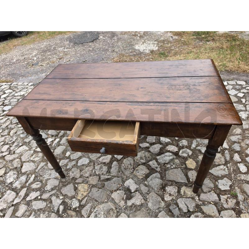TAVOLO LEGNO RUSTICO 1C | Mercatino dell'Usato Roma talenti 1