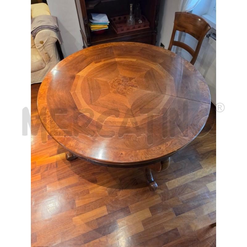 TAVOLO LEGNO TONDO ALLUNG | Mercatino dell'Usato Roma talenti 2