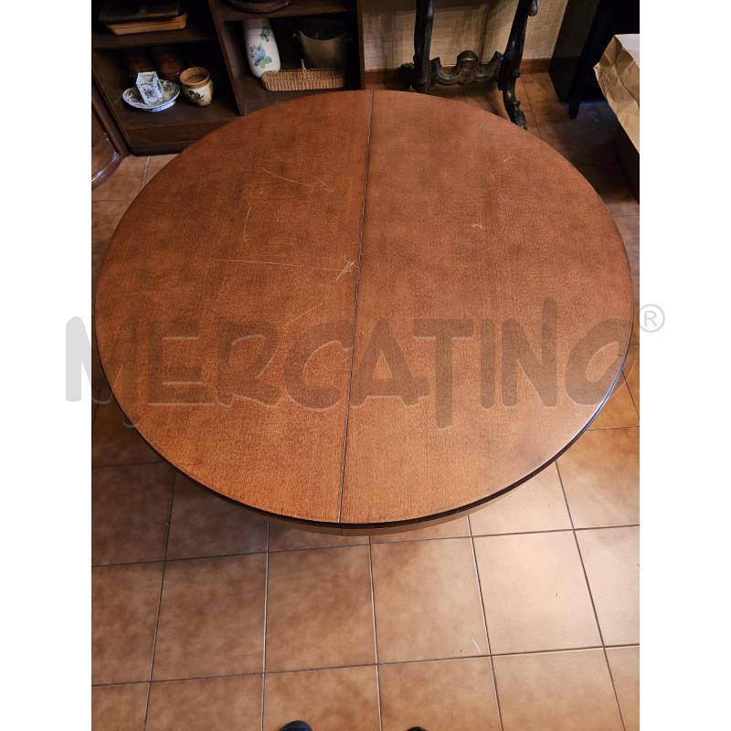 TAVOLO LEGNO TONDO ALL | Mercatino dell'Usato Roma talenti 2