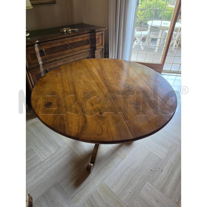 TAVOLO LEGNO TONDO EP | Mercatino dell'Usato Roma talenti 2