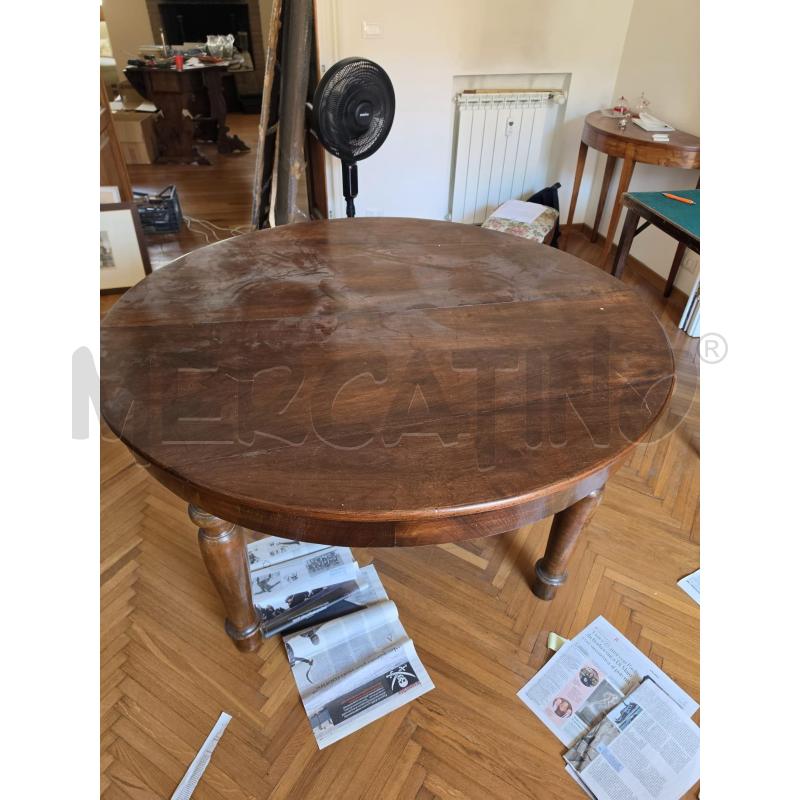 TAVOLO LEGNO TONDO EP ALL 3PROL | Mercatino dell'Usato Roma talenti 1