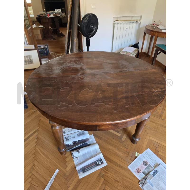 TAVOLO LEGNO TONDO EP ALL 3PROL | Mercatino dell'Usato Roma talenti 2