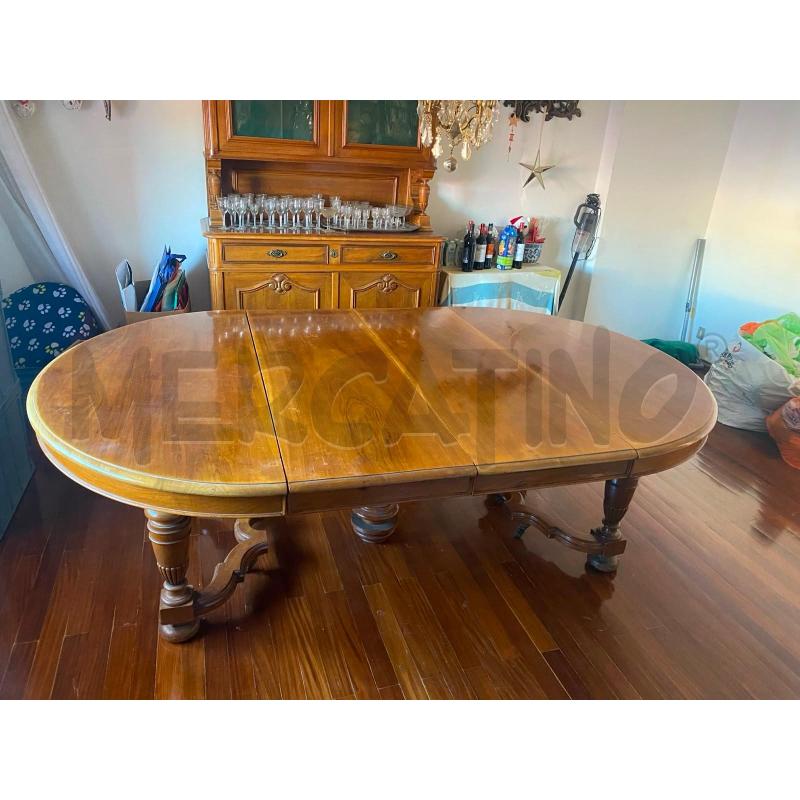 TAVOLO OVALE LEGNO GRANDE ALL | Mercatino dell'Usato Roma talenti 2