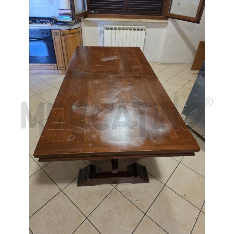 TAVOLO RETT LEGNO ALL | Mercatino dell'Usato Roma talenti 1