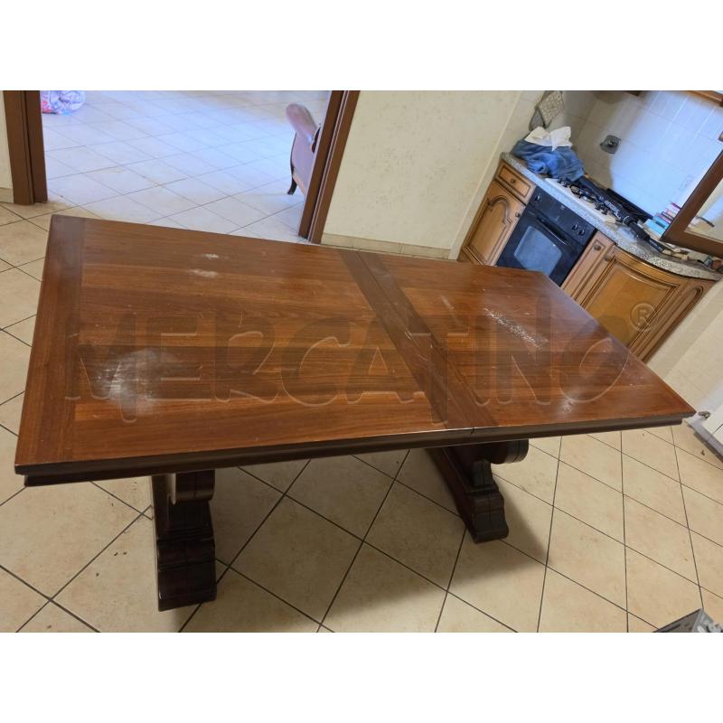 TAVOLO RETT LEGNO ALL | Mercatino dell'Usato Roma talenti 2