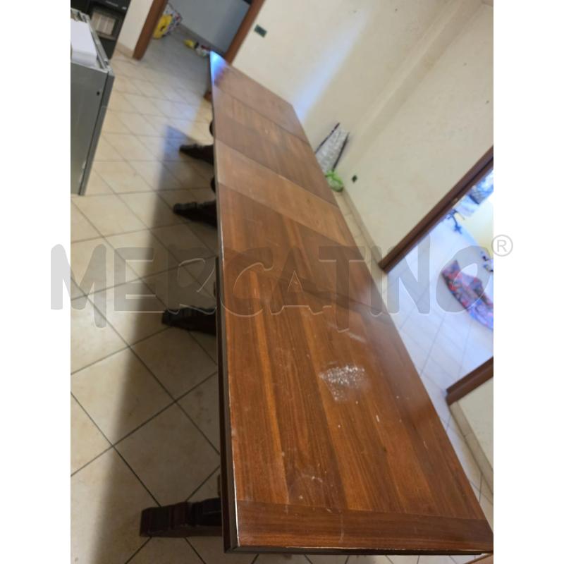 TAVOLO RETT LEGNO ALL | Mercatino dell'Usato Roma talenti 4