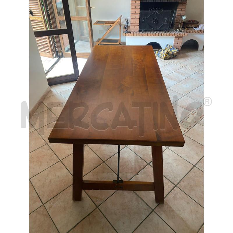 TAVOLO RETT LEGNO T/FRATINO | Mercatino dell'Usato Roma talenti 1