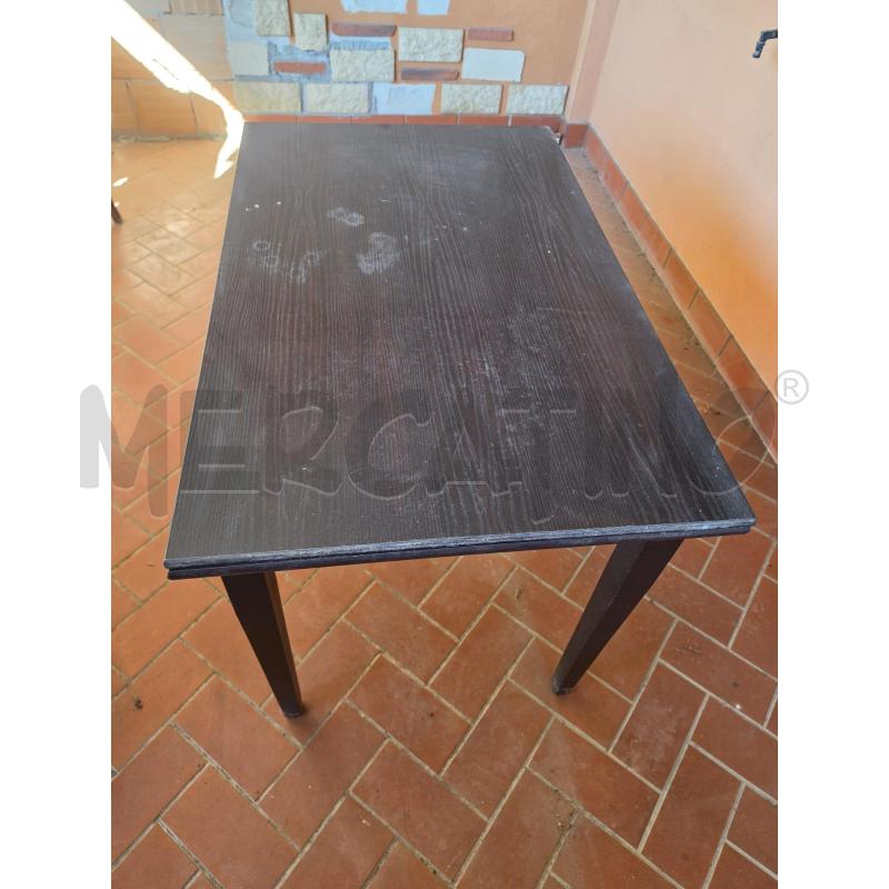 TAVOLO RETT WENGE IKEA ALL | Mercatino dell'Usato Roma talenti 1