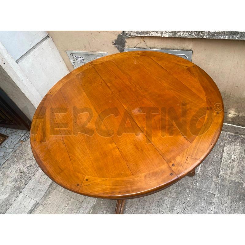 TAVOLO TONDO LEGNO ALL  | Mercatino dell'Usato Roma talenti 2