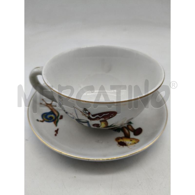 TAZZA CER LAVENO ART DECO' | Mercatino dell'Usato Roma talenti 1