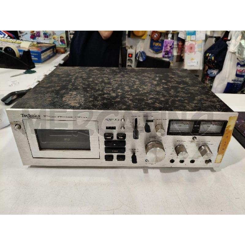 TECHNICS STEREO CASSETTE DECK 676 | Mercatino dell'Usato Roma talenti 1