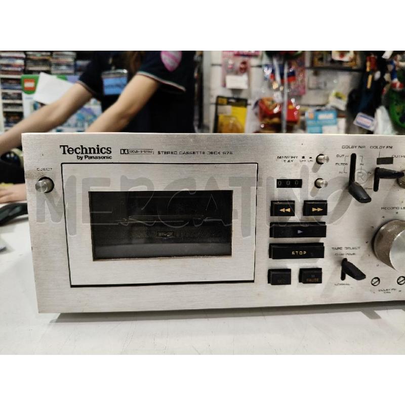 TECHNICS STEREO CASSETTE DECK 676 | Mercatino dell'Usato Roma talenti 2