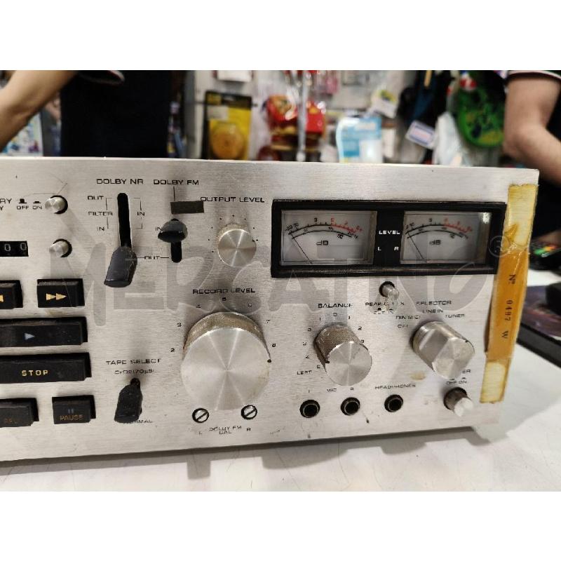 TECHNICS STEREO CASSETTE DECK 676 | Mercatino dell'Usato Roma talenti 3