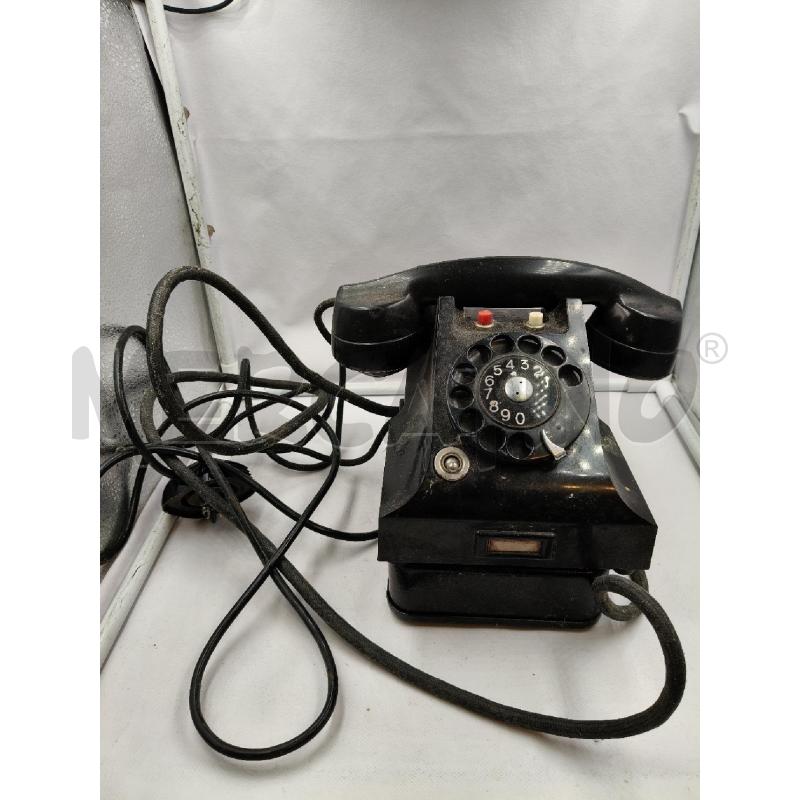 TELEFONO BACHELITE NERA EP  | Mercatino dell'Usato Roma talenti 1