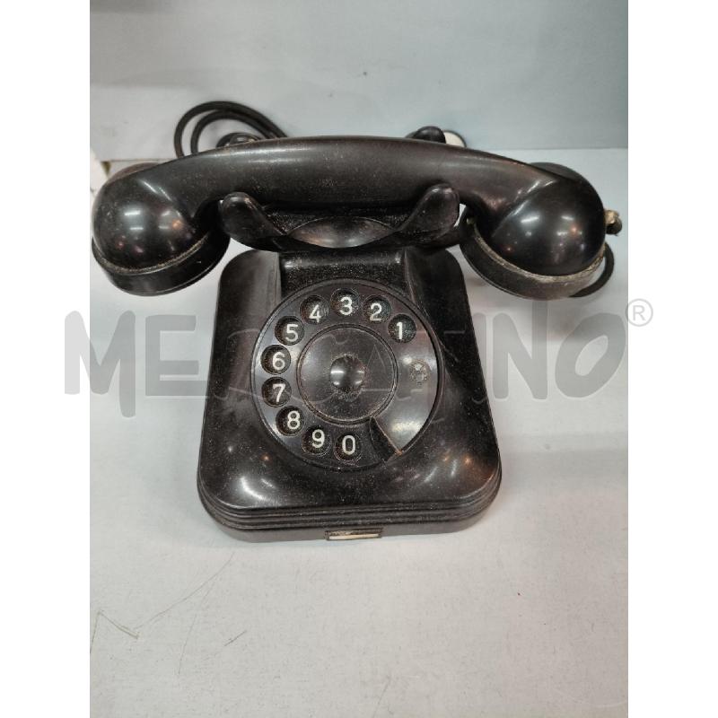 TELEFONO BACHELITE NERA VINT  | Mercatino dell'Usato Roma talenti 1