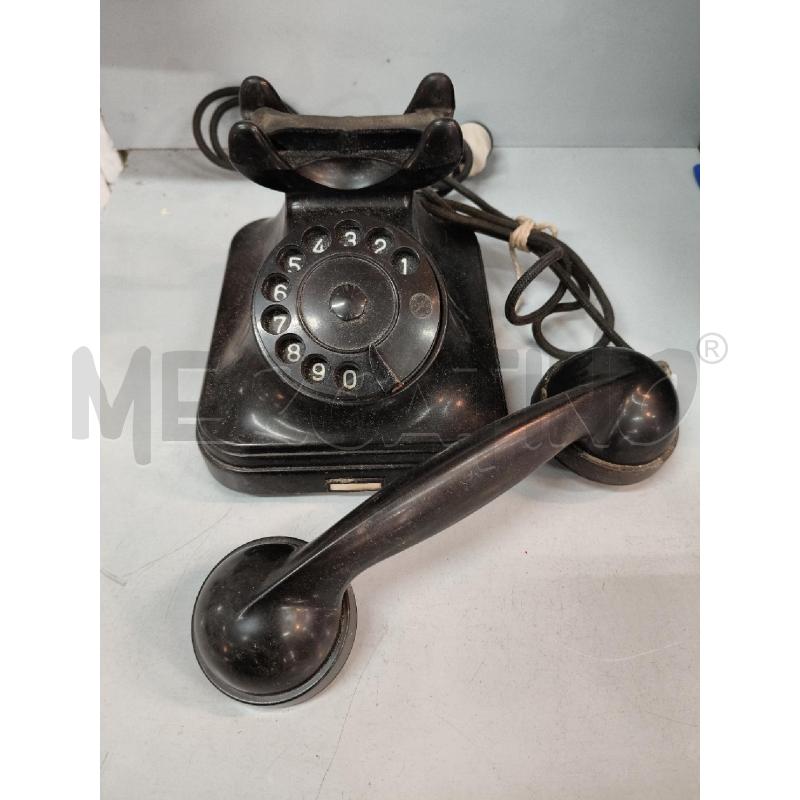 TELEFONO BACHELITE NERA VINT  | Mercatino dell'Usato Roma talenti 2