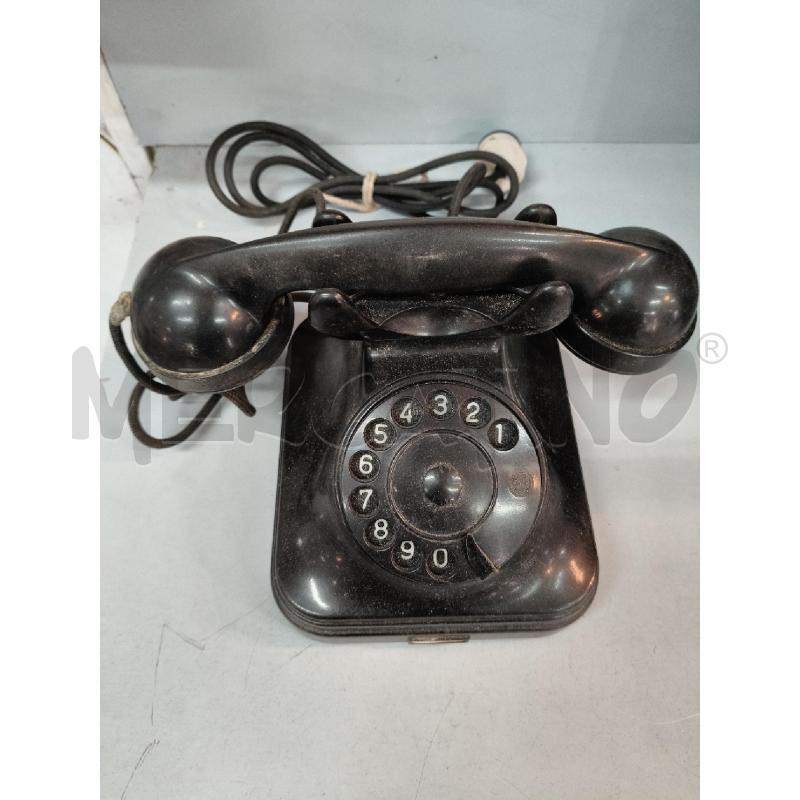 TELEFONO BACHELITE NERA VINT  | Mercatino dell'Usato Roma talenti 4
