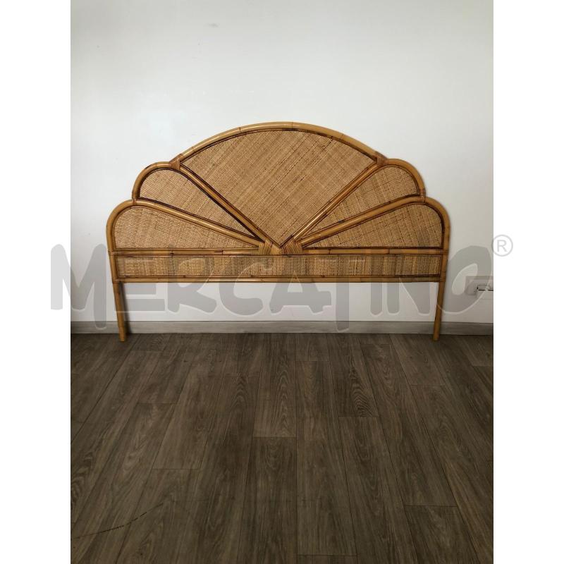 TESTIERA LETTO '70 IN BAMBÙ | Mercatino dell'Usato Roma talenti 1