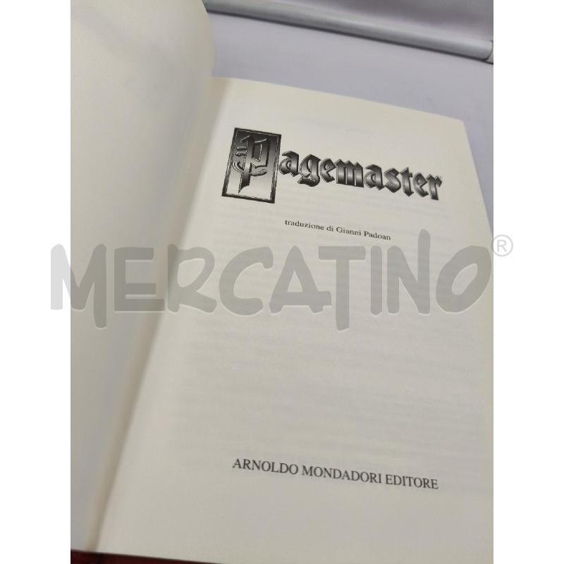 THE PAGE MASTER. L'AVVENTURA MERAVIGLIOSA | Mercatino dell'Usato Roma talenti 4
