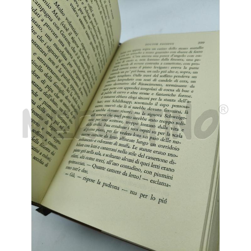 THOMAS MANN DOCTOR FAUSTUS MONDADORI | Mercatino dell'Usato Roma talenti 3