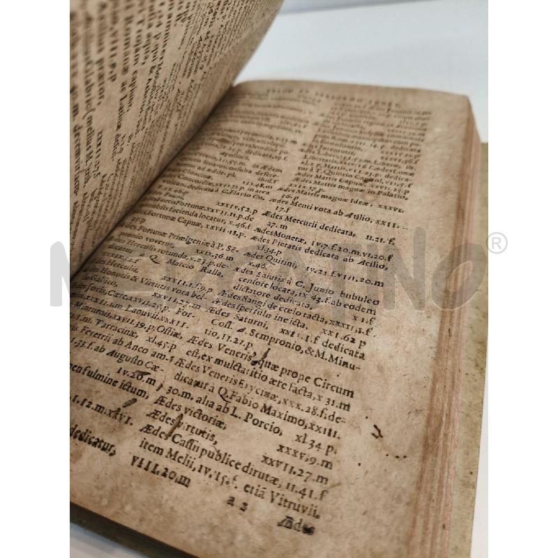 TITI LIVII PATAVINI HISTORIARUM FRIDERICI KNOCHII MDCXCVI  | Mercatino dell'Usato Roma talenti 4