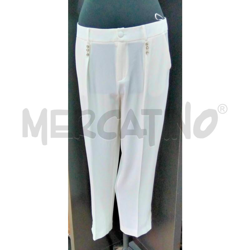 TOP E PANTALONI TWIN SET BIANCO STRASS | Mercatino dell'Usato Roma talenti 4