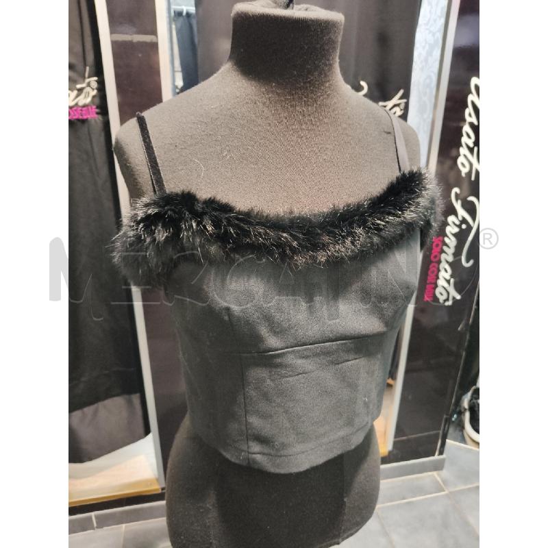 TOP MOSCHION NERO SC/CUORE PELO | Mercatino dell'Usato Roma talenti 2