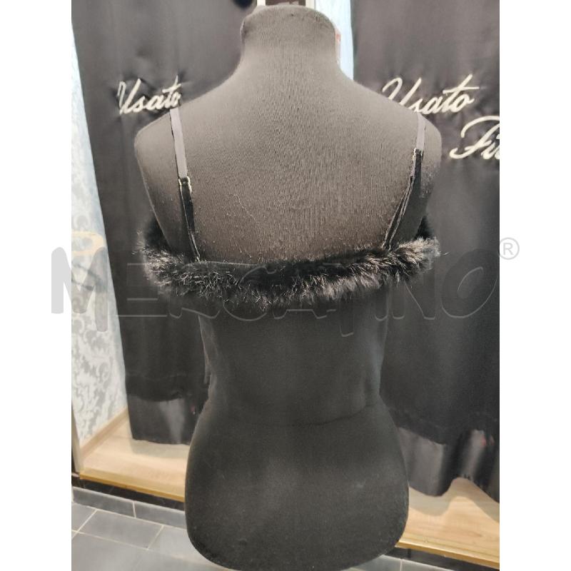 TOP MOSCHION NERO SC/CUORE PELO | Mercatino dell'Usato Roma talenti 4