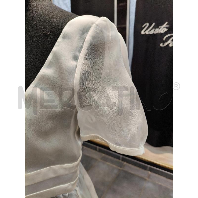TOP VALENTINO PANNA SETA TRASP FASCIA SATIN | Mercatino dell'Usato Roma talenti 2