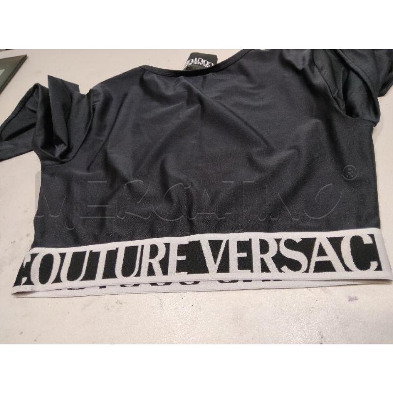 TOP VERSACE COUTURE NE ELASTICO LOGO  | Mercatino dell'Usato Roma talenti 4