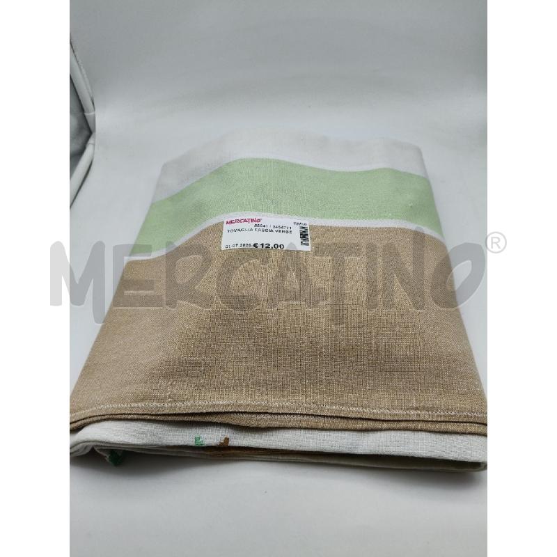 TOVAGLIA FASCIA VERDE | Mercatino dell'Usato Roma talenti 1