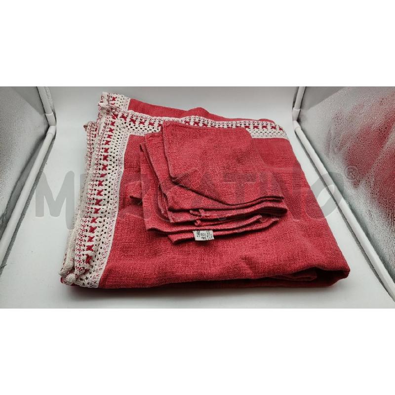TOVAGLIA LINO ROSSA + TOV | Mercatino dell'Usato Roma talenti 4