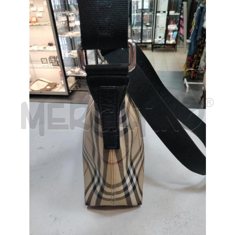 TRACOLLA BURBERRY CHECK GOMMATO  | Mercatino dell'Usato Roma talenti 3